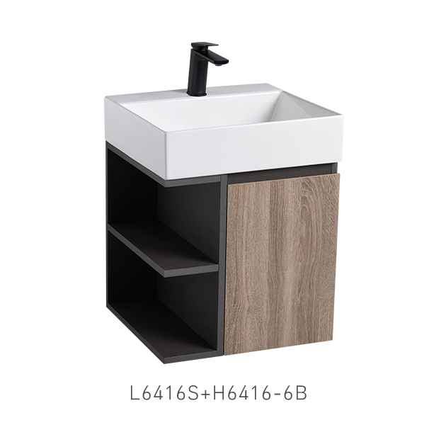 檯面式臉盆盆櫃組L6416S+H6416-6B L6416S+H6416-6A F8580 - OVOtoilet